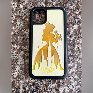 iPhone 11 Case Disney Beauty and the Beast Phone Case Black, Yellow